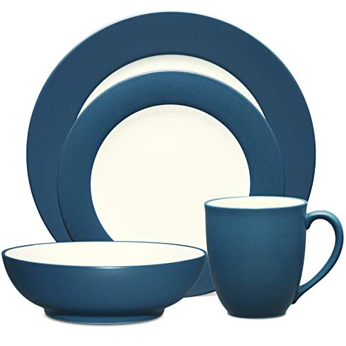 Noritake 4-Piece Colorwave Place Setting, Blue