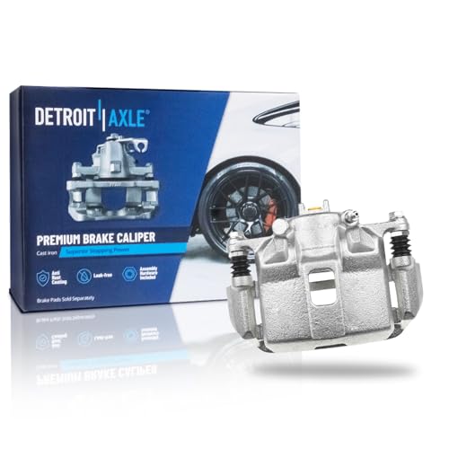Image of Detroit Axle - Front Left Brake Caliper for Honda Fit CR-Z Civic ILX Disc