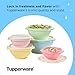 Tupperware Heritage Collection, 10 Piece Food Storage Container Set in Vintage Colors, Dishwasher Safe and BPA Free (5 Bowls, 5 Lids)