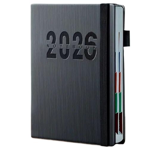 Agenda 2026, organizador semanal académico y diario con monitor de crecimiento, portátil para negocios, escuela, trabajo, universidad, hombres y mujeres, 5,71 x 8,46 x 10,24 pulgadas