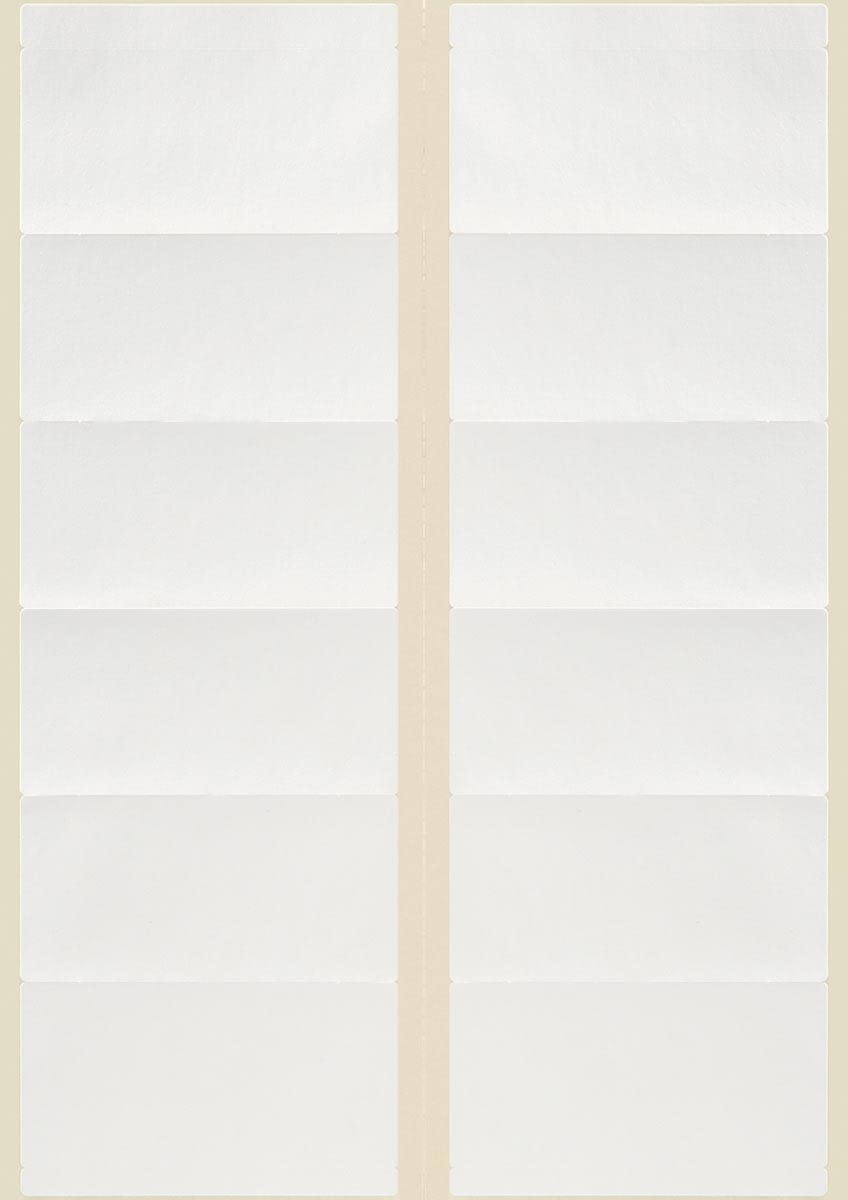 Avery Zweckform 200 Étiquettes Repositionnables 96 X 63,5 Mm Blanc - Adhésif Enlevable Imprimante Laser