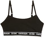Verstellbare Träger Calvin Klein Damen Unlined Bralette BH-Einlage, Schwarz (Black 001), (Herstellergröße: Small)