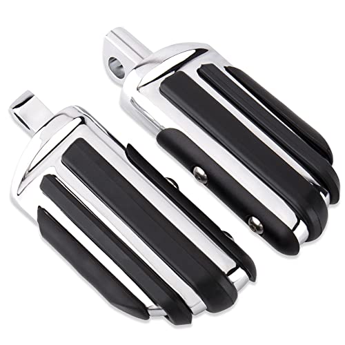 KICRY Motorcycle Highway Pegs Passenger Footpegs Male Mount Foot Rest