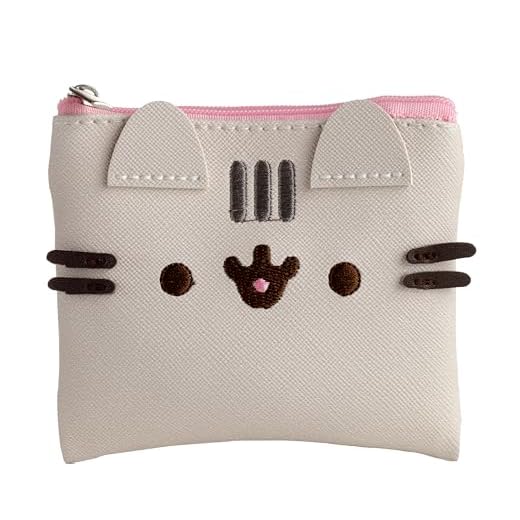 Puckator Pusheen Cat Shaped Purse Monedero, Adultos Unisex, Multicolor (Multicolor), Talla Única