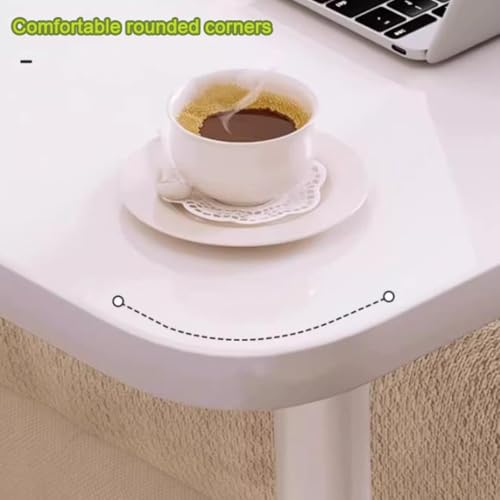 Table d'appoint de canapé lit en C meuble mobile pour PC portable - 3