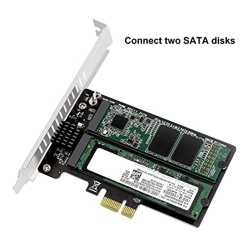 1 Piece M.2 To Pcie Card -Disk Card Expansion Card Riser Card Accessories Pciex1 To Ngff M2 Sata6G Riser Card #TOP7