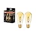 Osram 1906 Vintage Edition für E27-Sockel, goldenes Glas,Warmweiß (2400K), 725 Lumen, Ersatz für herkömmliche 55W-Leuchtmittel, dimmbar, 2-er Pack