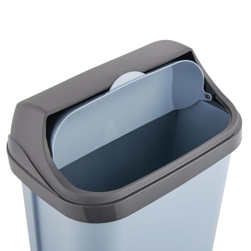 Caneca de basura keeeper 10 litros azul nórdico miniatura 4
