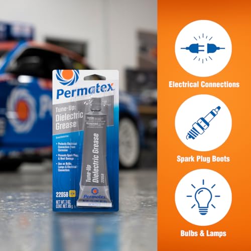 Permatex 22058 Dielectric Tune-Up Grease, 3Oz. - High Performance Dielectric Grease Used To Protect Terminals, Spark Plugs, Wiring And Other Electrical Connections Against Salt thumb #3