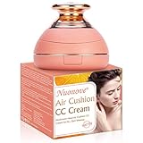 BB Cream, CC Creme, Líquida Fundación, Mushroom Head Air Cushion BB Cream, Ocultador, Base de Maquillaje, Resistente al Agua, Cobertura Larga duración Corrector de Maquillaje para Rostro