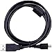 Arzweyk UC-E4 UC-E15 UC-E19 USB Cable Photo Transfer Cord Compatible with Nikon Digital SLR DSLR D600 D610 D7000 D3S D300S D3000 D3X D90 D700 D60 D3 D300 D40X D40 and More (1.5m/Black)
