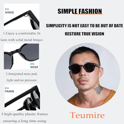 Classic Small Round Sunglasses for Women Men Retro Circle Style Tinted Sun Glasses4
