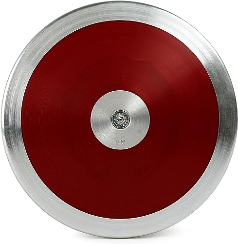 Cannon Sports Galvanized Steel Rim Discus - Meets IAAF Specifications - High Spin Rate, Maximize Distance & Accuracy - Perfect for Training & Competition - Multiple Weights Available (1.0kg)