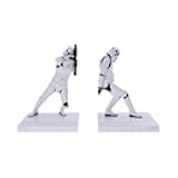 Nemesis Now Original Stormtrooper Bookend Figurines 18.5cm, Resin, White, Officially Licensed Original Stormtrooper Merchandise, Two Stormtrooper Figures to Keep Your Books Upright - Pack of 2