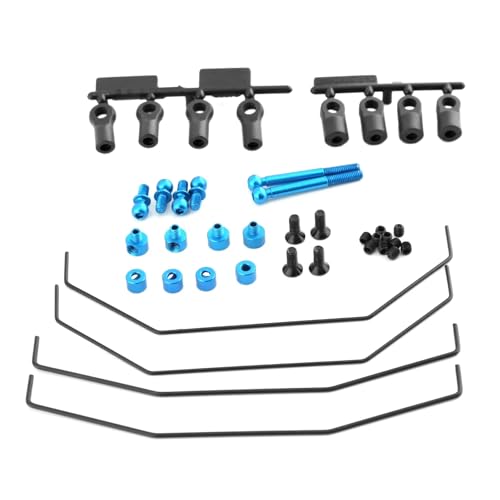 Barre anti-roulis Tamiya TD4 RC 1/10 réduisant la torsion du châssis en virage serré