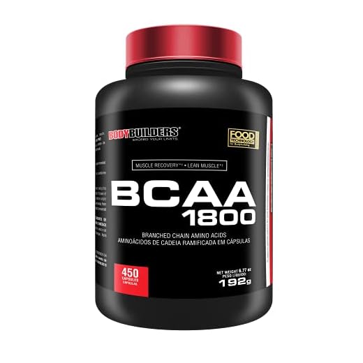 BCAA 1800 450 Cápsulas – Bodybuilders