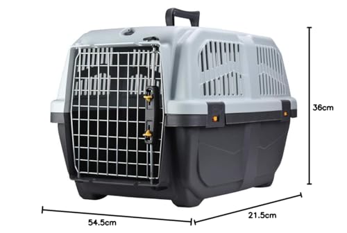 Transportbox 'Skudo 2 IATA' grau / creme L x B x H: 55 x 36 x 35