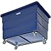 Global Industrial 20 Bushel Plastic Bulk Box Truck, Steel Chassis Base, 1200 lbs. Capacity, 4