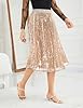 Bridesmay Sparkly Sequin Pleated Skirts Knee Lengt... #2