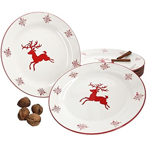 Assiettes plates MamboCat Noël Cover
