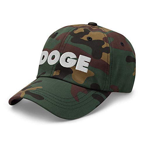 Hogue WS LLC Doge Hat (Embroidered Dad Cap) Dogecoin Crypto Meme - Image 4