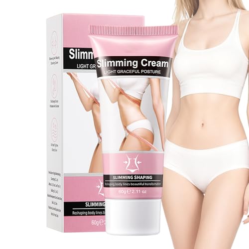 Virecose 60g Crema Reductora Para Pérdida De Peso Y Quema Grasa Abdominal, Crema Anticelulítica Reductora, Gel Reafirmante y Moldeador Para Cuerpo, Cintura, Abdomen, Brazos y Muslos