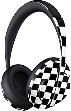 Skinit Decal Audio Skin Compatible with Bose Noise Cancelling Headphones 700 Originally Designed Black and White Checkered Design