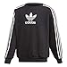 Produktbild adidas Mädchen Crew Sweatshirt (langärmelig), schwarz/weiß, 140
