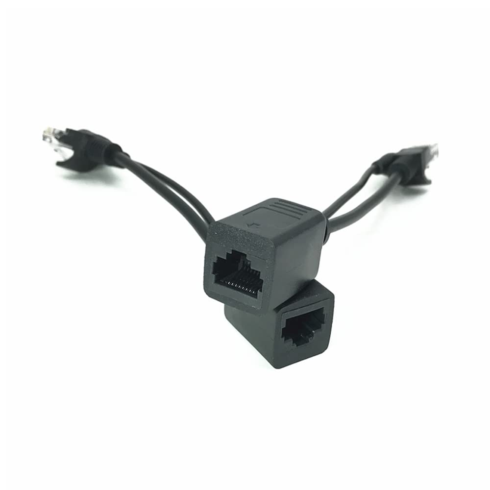 10 Iniettori POE Passivi - Adattatore Power Over Ethernet, 12V DC, Per Telecamere IP, Colore Bianco - Foto 4
