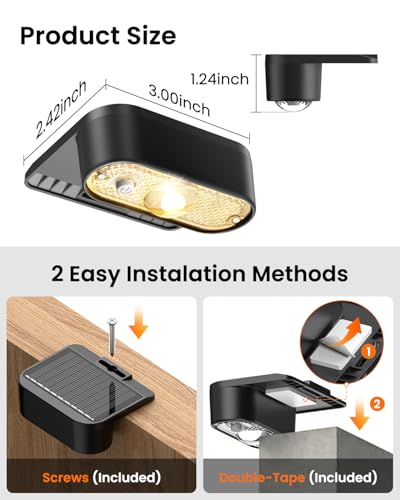 Save 40% on JOFIOS Solar Fence Lights 12 Pack with code SZMUY7HK