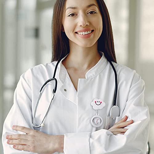 Jacekee Clip-on voor verpleegsterhorloge | Vintage zakhorloge,Bekijk clip op, verpleeghorloge, clip horloges, horloge met tweedehands, verpleegster horloge verpleegster geschenken - Afbeelding 4