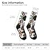 XZDWPY Cute Koala Unisex Mid-Calf Socks 2 Black-2 Polyester Skin-Friendly Moisture-Wicking Fashionable Crew Socks