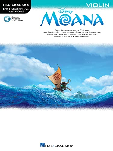 Moana - Violin Book/Online Audio (Hal Leonard Instrumental Play-along)
