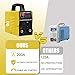 Welding Machine, 110V Plug, 200Amp Power,Beginner Welder With Display LCD Use Welding Rod Equipment Tools Accessorie