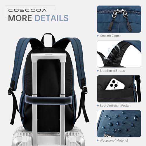 Image of 17x10x9 Personal Item Bag Carry On Backpack 20L Flight Approved