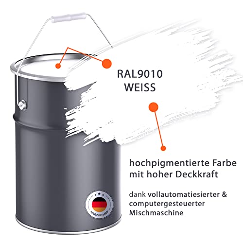 Bekateq 2K PU Grundierung in Weiß Matt 10kg für Innen- und Außenbereich