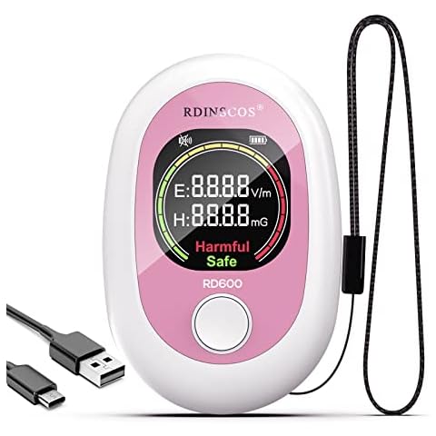 Ghost Hunting Equipment Kit, EMF Detector Sound and Light Alarm,EMF Magnetic Field Ghost Hunting Detector Electromagnetic Paranormal Equipment Tester Cover