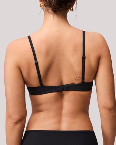 Image of Wireless Lift Up Bras for Women Small Breasted T-Shirt Wirefree Padded Bras 32AA-38A