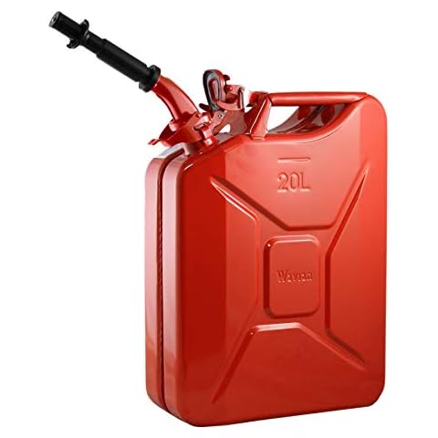 Wavian USA JC0020RVS Red Jerry Fuel Can Cover
