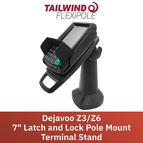 Soporte Dejavoo Z3/Z6 7" con cerradura para poste miniatura 2