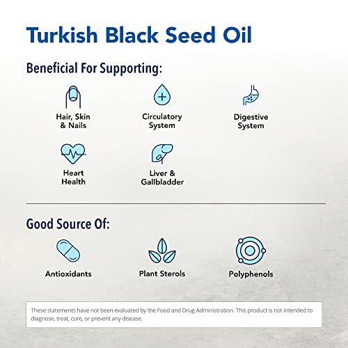 image for North American Herb & Spice Black Seed Oil - 8 fl. oz. - Cardiovascula