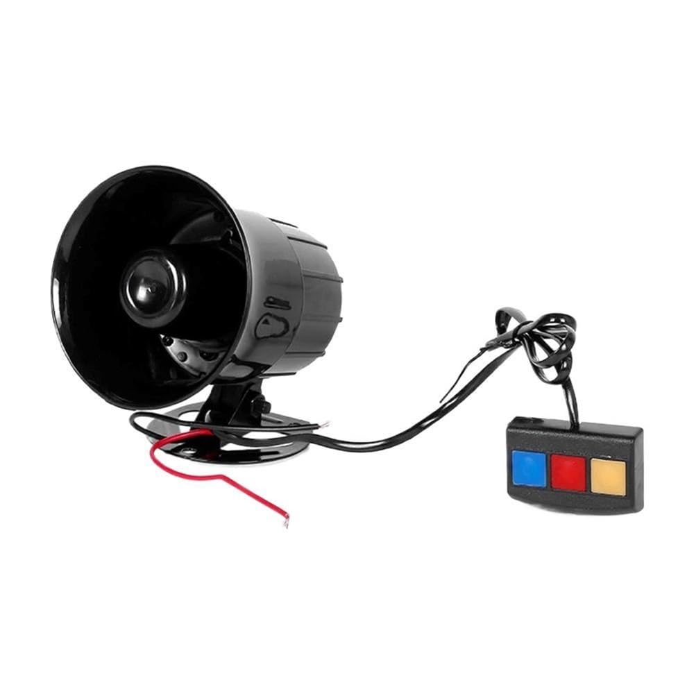 Lenker Lautsprecher-Audio 12V 3 Ton Sound Lauter Auto Lautsprecher Motorrad Warnung Alarm Automotive Polizei Feuer Zubehör Sirene 20W