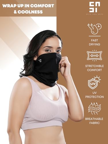 Image of Viscose Lycra Head Bandana for Men & Women | Odour-free & Breathable | Durable & Multipurpose Bandana for men biking