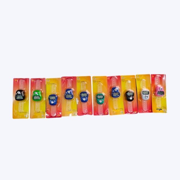 Digital Finger Tally Counter 10 Combo Pack LCD Display Adjustable Strap One-Touch Operation Lightweight & Portable-image-6