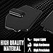BILLFARO Front Strut Tower Covers,Carbon Fiber Painted Engine Bay Shock Protection Panel Cover Trim with Mag Ride Replacement for Corvette C8 C8.R 2020 2021 2022 2023