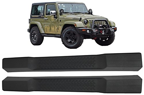 KITT RBJEWJK2D Running Boards Zijtreden (2007-2017) 2 Deuren Retro Design