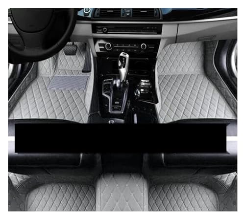 Tapis de sol voiture pour Jeep Compass MK49 2007-2016 cuir protection antidérapant