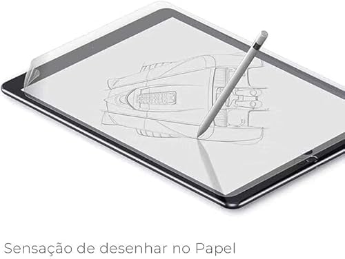 Película Paperlike Compatível Para Xiaomi Redmi Pad SE 11'' 2023; Fosca Anti-Risco Anti-Poeira Imi