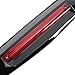 HECASA Trunk Spoiler with 3RD LED Brake Light Compatible with 2016-2021 Honda Civic EX-L EX LX Sport Sedan 4-Door Rear Lid Wing Painted Black Plastic