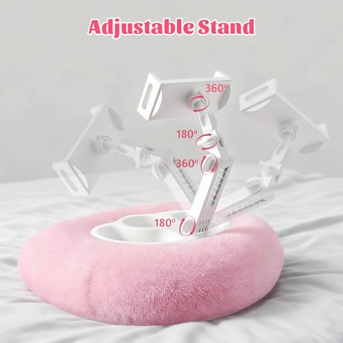 Support de Tablette Tactile Multi-Position avec 3 Bols à Collation
